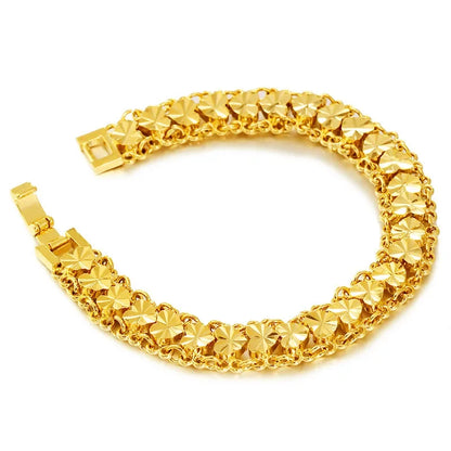 Sha Jin Bracelet Women's Bracelet Fu Zi Fashion Geometry Women's Personalized Watch Chain