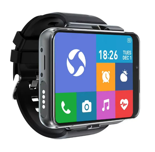 2025 S999 Smart Watch Phone 4G LTE Android 9.0 OS 4GB 64GB Smartwatch 2.8 Inch Screen 2300mAh Dual Cameras Face Unlock GPS WIFI