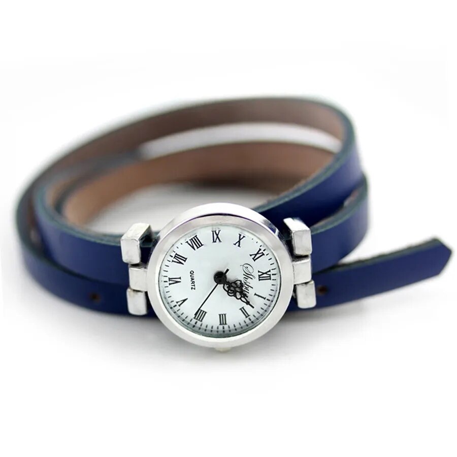 Shsby New  Fashion Hot-selling Women's Long Leather Female Watch  ROMA  Vintage Watch Women Watches