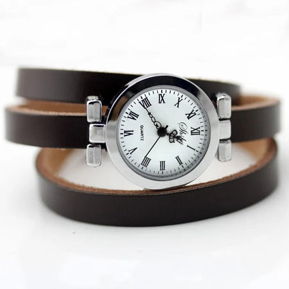 Shsby New  Fashion Hot-selling Women's Long Leather Female Watch  ROMA  Vintage Watch Women Watches