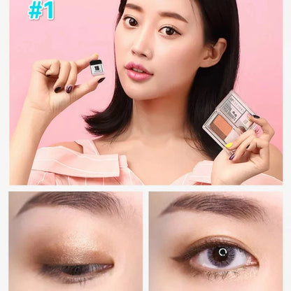 NEW IN Makeup 3 Seconds Eyeshadow Makeup Double Layer Coloured Gradation Cosmetic Brush Eye shadow