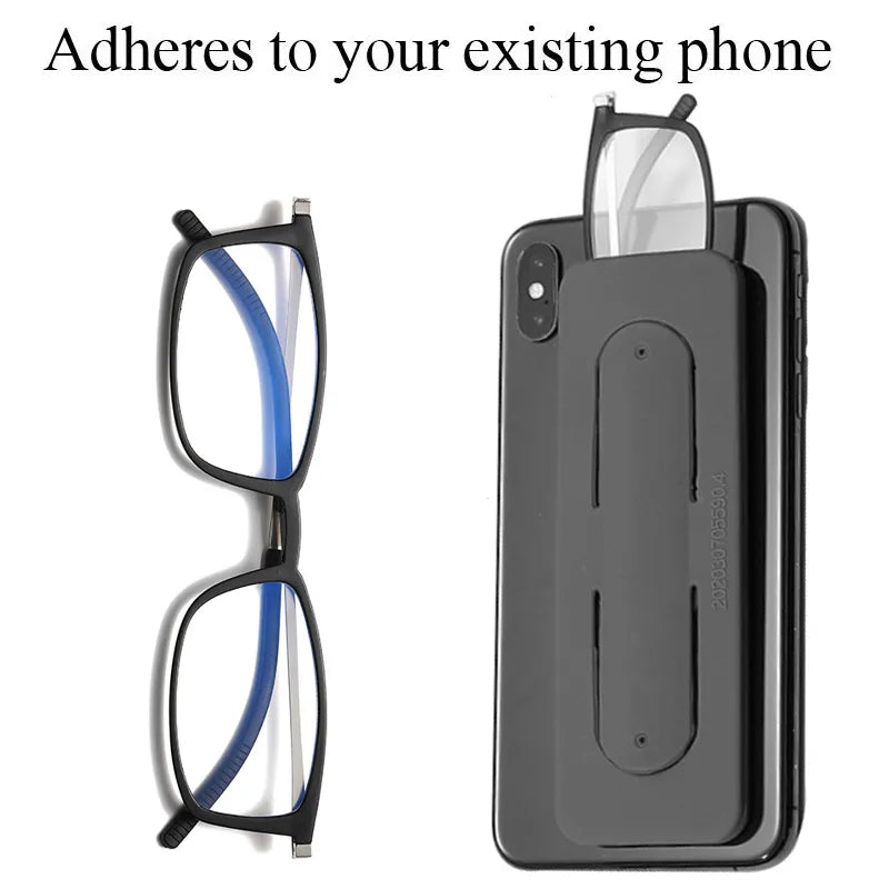 New Ultra-thin Phone Holder Reading Glasses Men Women TR90 Anti-blue Light Computer Spectacles and Convenient To Carry Around