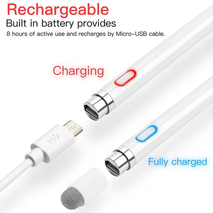 Universal Stylus Pen for iPhone iPaid, Tablet Kindle for All Capacitive Touch Screens