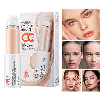 Concealer Stick Moisturizing Foundation Cushion Natural Air Cushion CC Cream Concealer Foundation Stick Full Coverage Concealer