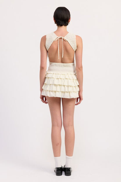 Imported piece with a trendy, boutique vibe.