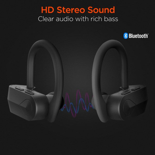HD Stereo Sound with wireless Sport X2 Earbuds 