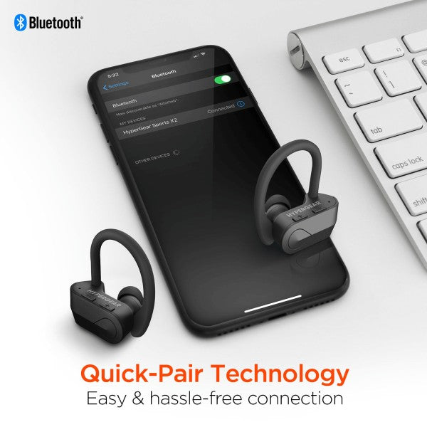 Sport X2 Earbuds for  Quick-Pair Technology
