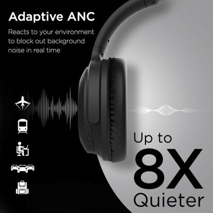 Close-up of ANC controls on Stealth2 Adaptive ANC