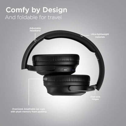 Stealth2 ANC Headphones comfy by design