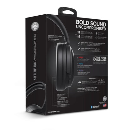 Stealth2 ANC Headphones Bold Sound uncompromised