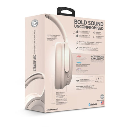 Uncompromised Stealth2 ANC Headphones for Bold Sound