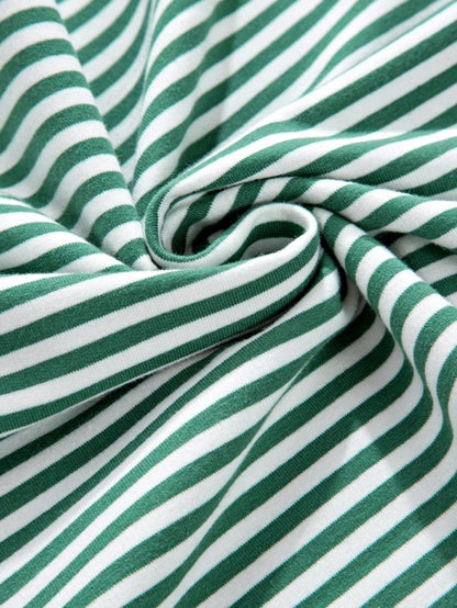 Durable cotton blend helps maintain shape after washes. 