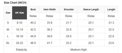 Stripe Round Neck Sweater Sizes