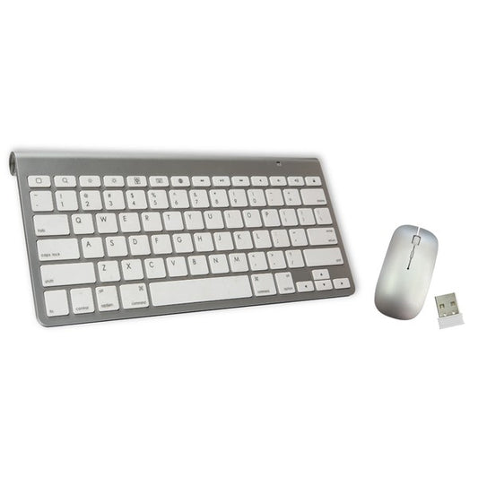 Upgrade your workspace with the Supersonic 2.4GHz Wireless Keyboard and Mouse Combo—designed for smooth performance, ergonomic comfort, and total freedom. With a single USB receiver and responsive wireless connection, this duo keeps your desk clean and your productivity flowing.