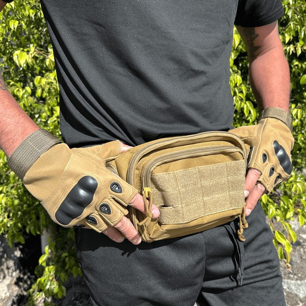 Built for battle and designed for dexterity, these Tactical Military Fingerless Airsoft Gloves are your go-to gear for airsoft, paintball, tactical training, and outdoor missions. With reinforced knuckles and breathable materials, they deliver the perfect balance of protection, flexibility, and grip—without sacrificing speed.