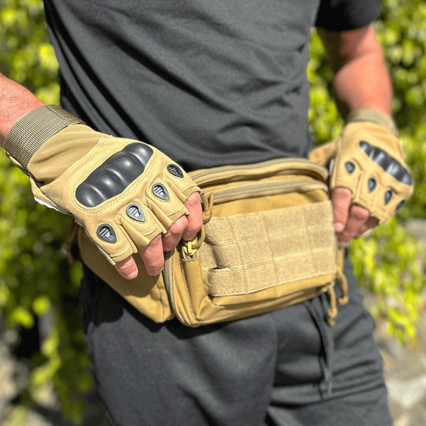 Built for battle and designed for dexterity, these Tactical Military Fingerless Airsoft Gloves are your go-to gear for airsoft, paintball, tactical training, and outdoor missions. With reinforced knuckles and breathable materials, they deliver the perfect balance of protection, flexibility, and grip—without sacrificing speed.