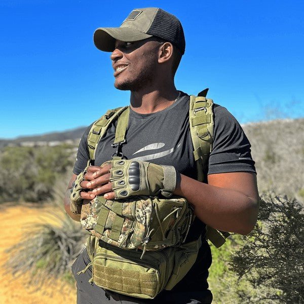 Built for battle and designed for dexterity, these Tactical Military Fingerless Airsoft Gloves are your go-to gear for airsoft, paintball, tactical training, and outdoor missions. With reinforced knuckles and breathable materials, they deliver the perfect balance of protection, flexibility, and grip—without sacrificing speed.