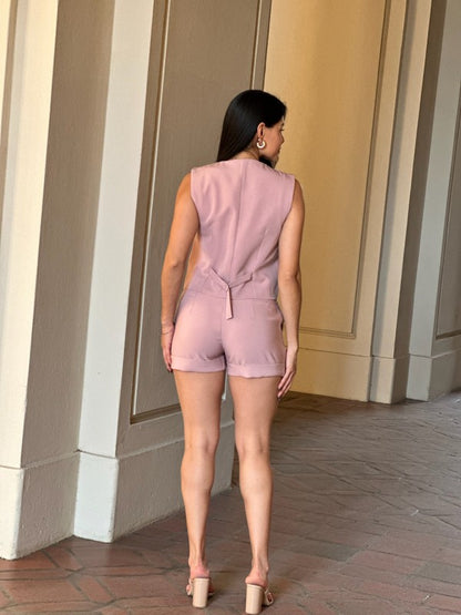 Two-Button Dress Vest