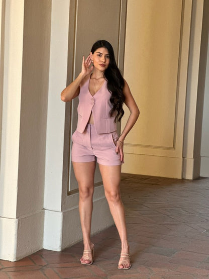 Two-Button Dress Vest