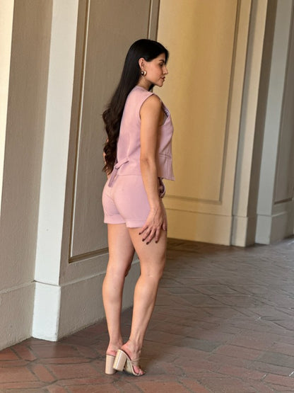 Two-Button Dress Vest
