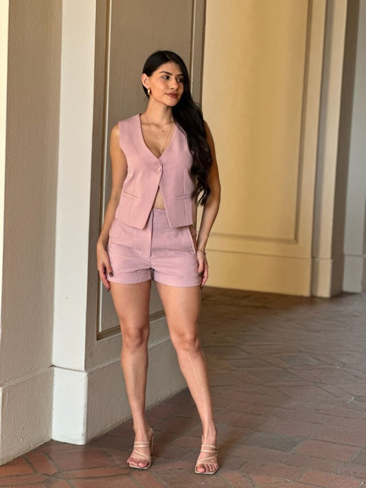 Two-Button Dress Vest