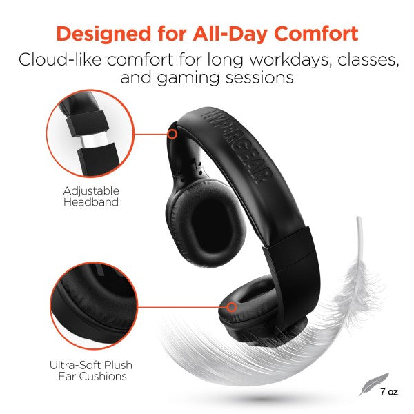 V150 Stereo Headset is designed for all-day comfort