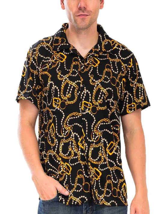 This product, titled “weiv-mens-string-bead-status-button-down,” appears to be a men’s t-shirt featuring string/bead detailing and a down-facing button-style accent, giving it a unique, decorative look.

