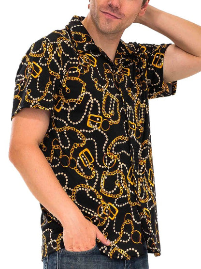 This product, titled “weiv-mens-string-bead-status-button-down,” appears to be a men’s t-shirt featuring string/bead detailing and a down-facing button-style accent, giving it a unique, decorative look.


