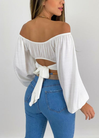 Crew neckline for classic simplicity. 