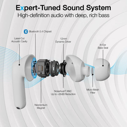 Xpods ANC Earbuds expert-tuned sound systems 