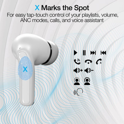Mark the spot with Xpods ANC Earbuds
