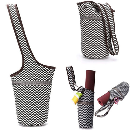 Upgrade your yoga game with the Yoga Mat Tote Bag featuring Large Side Pockets—a sleek, spacious solution for yogis who like to stay organized. Whether you're heading to the studio, the park, or a weekend retreat, this tote keeps your mat secure and your essentials close.g