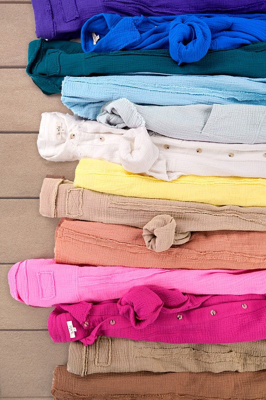 Soft cotton means minimal static and more comfort. 
