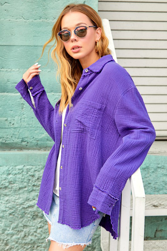 Sleeves long enough for full arm coverage. 