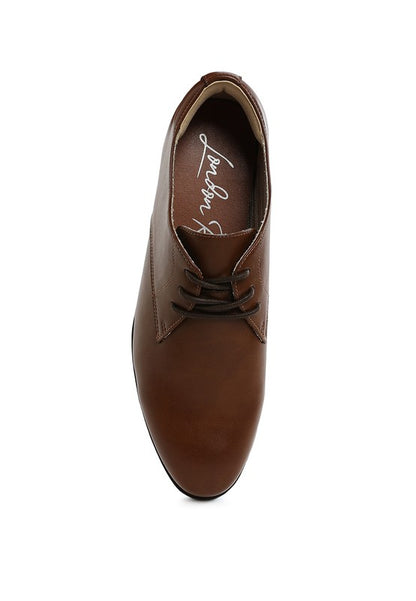 Finch Men's Minimalist Derby Shoes