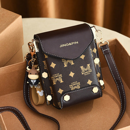 New Mobile Phone Bag Female Messenger Small Bag Fashion Lady Put Mobile Phone Bag Change Purse