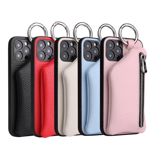 New Phone Case Lanyard Coin Purse Leather Case