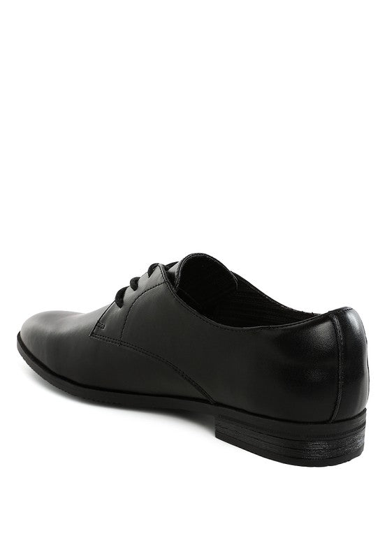 Finch Men's Minimalist Derby Shoes