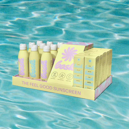 Bask Sunscreen - Bask Sunscreen Display Case