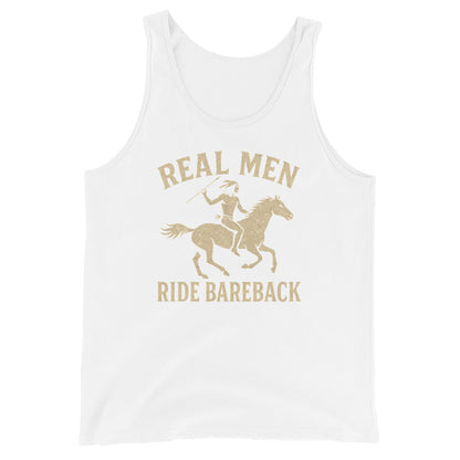 Real Men Ride Bareback Tank