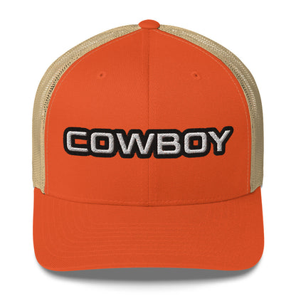Cowboy Trucker Cap