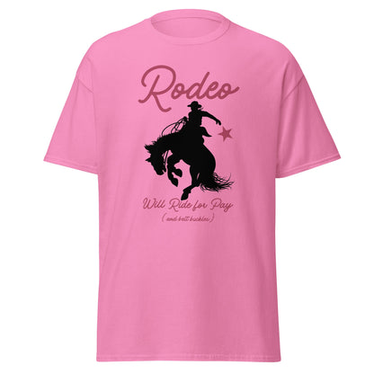 Will Ride For Pay Tee