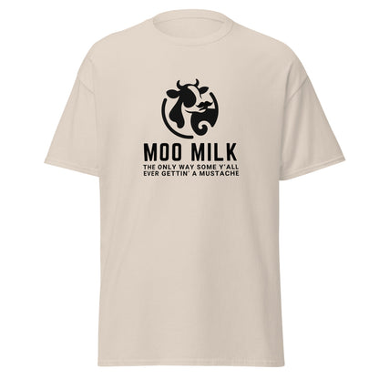 Moo Milk Mustache Tee