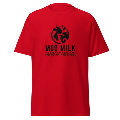 Moo Milk Mustache Tee